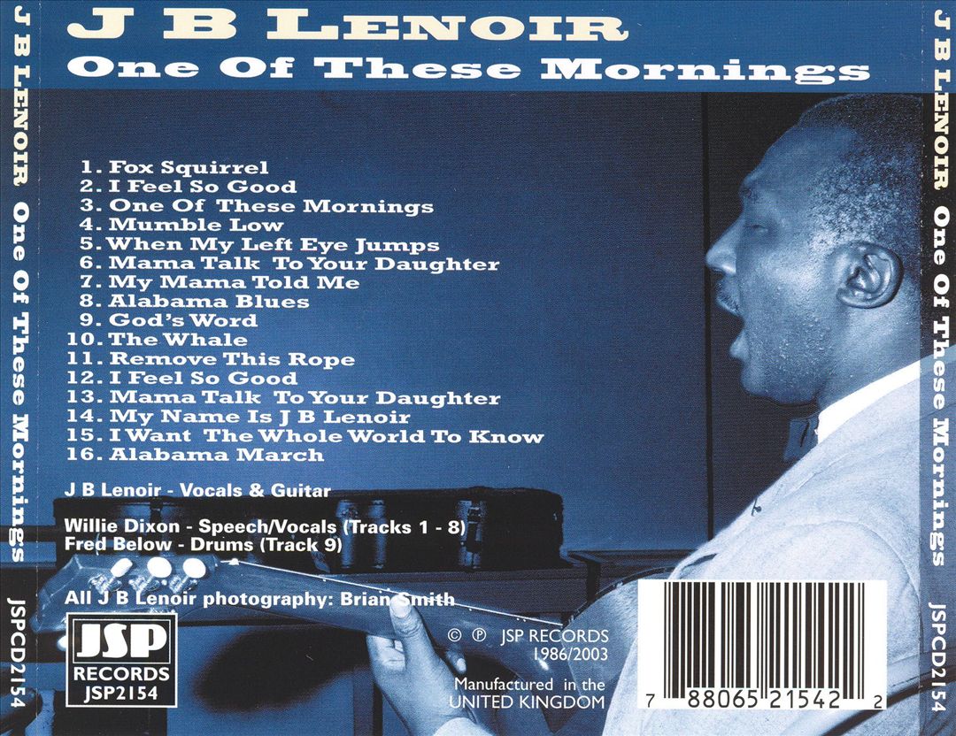 One of These Mornings cover art