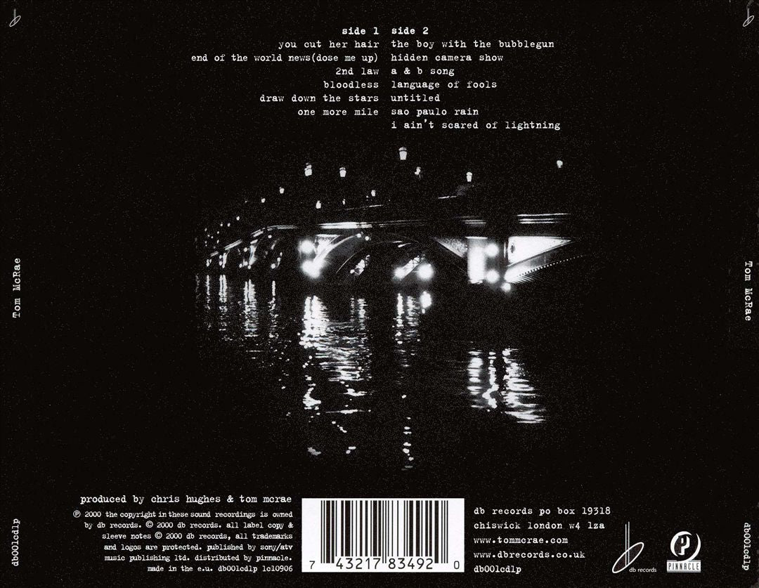 Tom McRae cover art