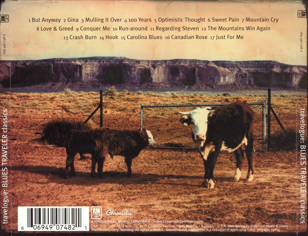 Travelogue: Blues Traveler Classics cover art