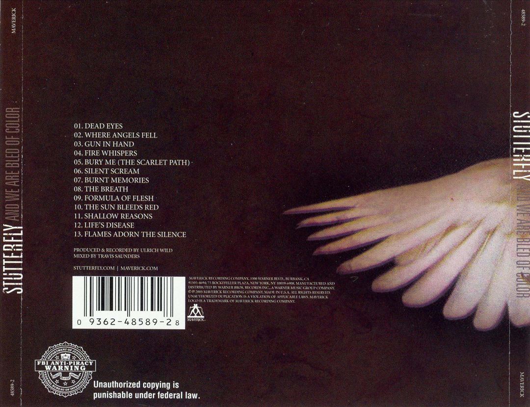 And We Are Bled of Color cover art