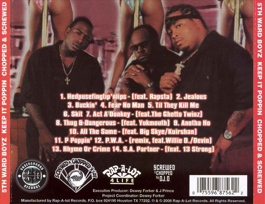 P.W.A. The Album: Keep It Poppin [Chopped & Screwed] cover art