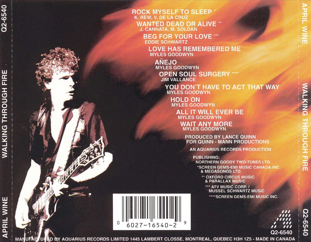 Walking through Fire cover art