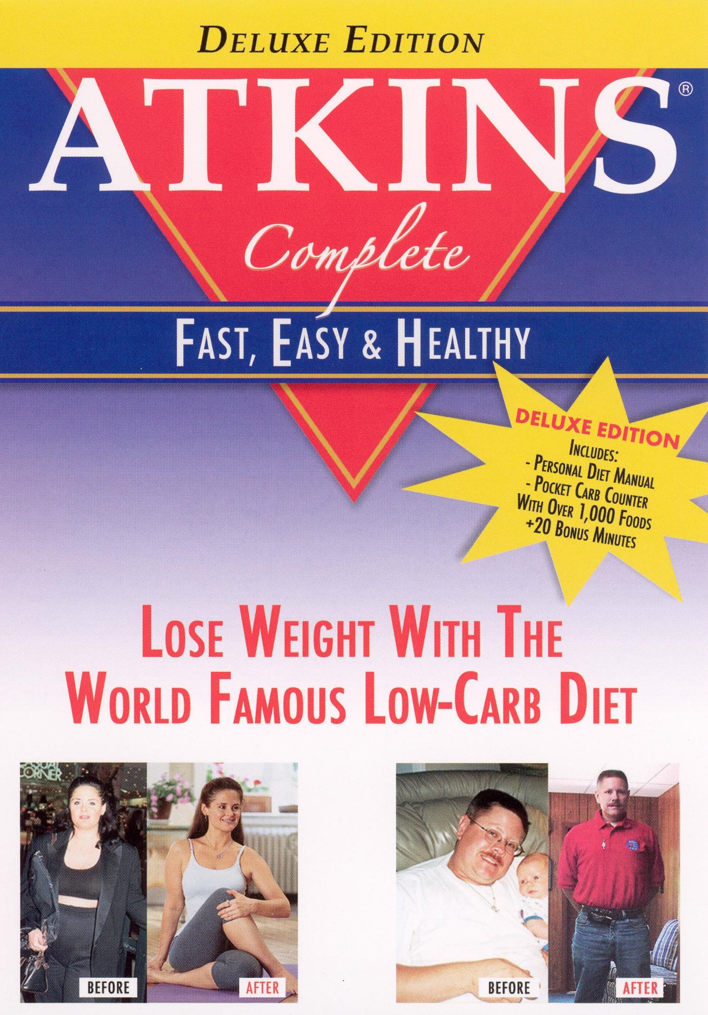 Atkins Complete: Fast, Easy and Healthy [Deluxe Edition] cover art