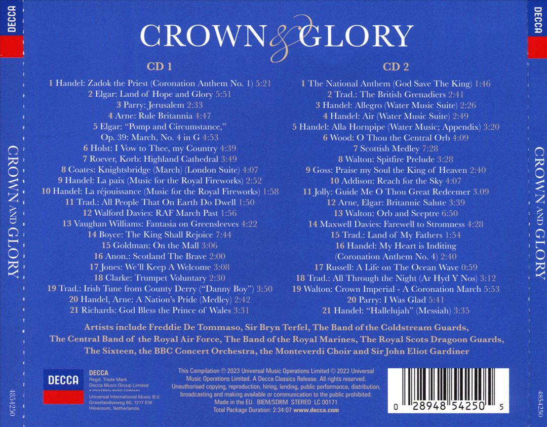 Crown and Glory: Music Fit for a Coronation Day Celebration cover art