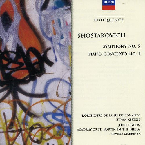 Shostakovich: Symphony No. 5; Piano Concerto No. 1 [Australia] cover art