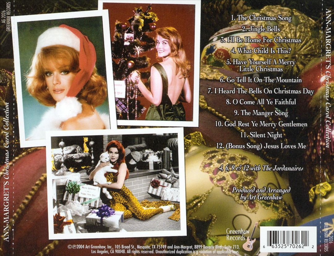 Ann-Margret's Christmas Carol Collection cover art
