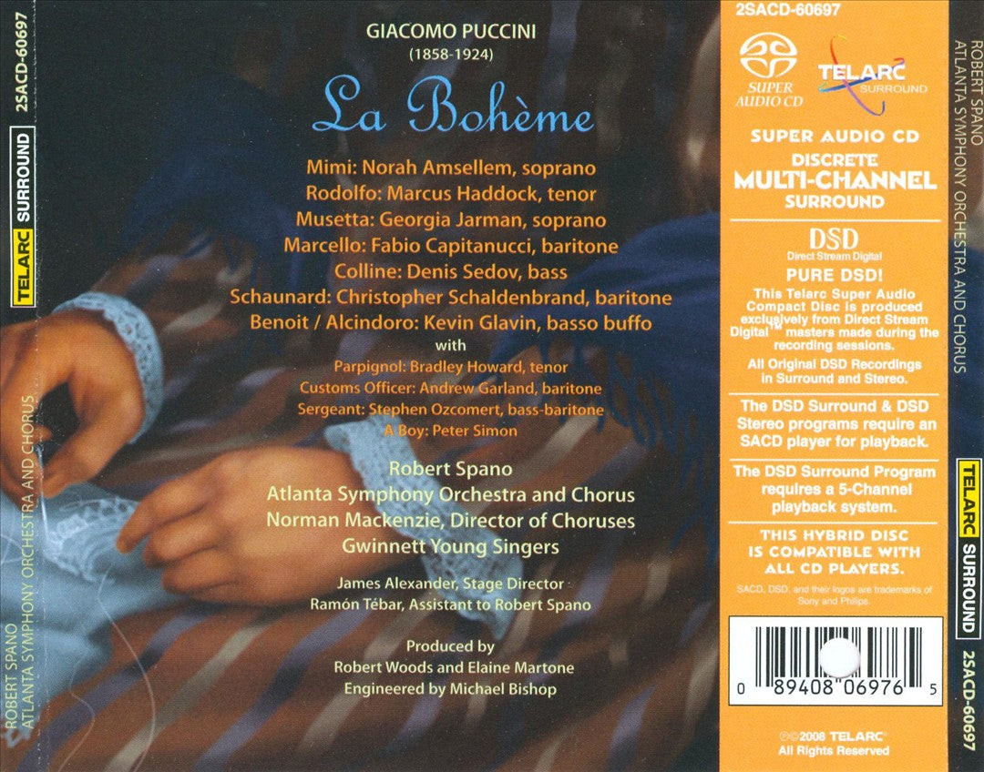 Puccini: La Bohème cover art