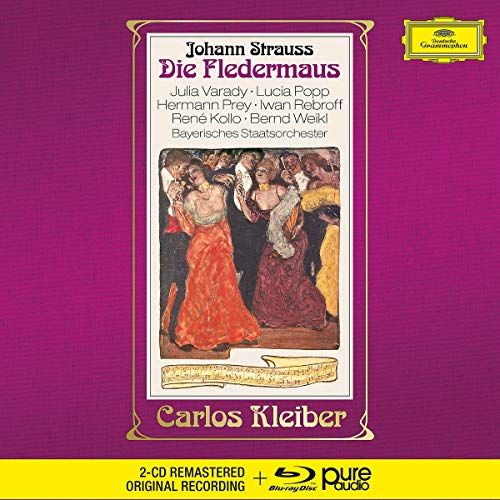 Johann Strauss: Die Fledermaus [CD & Blu-ray Audio] cover art
