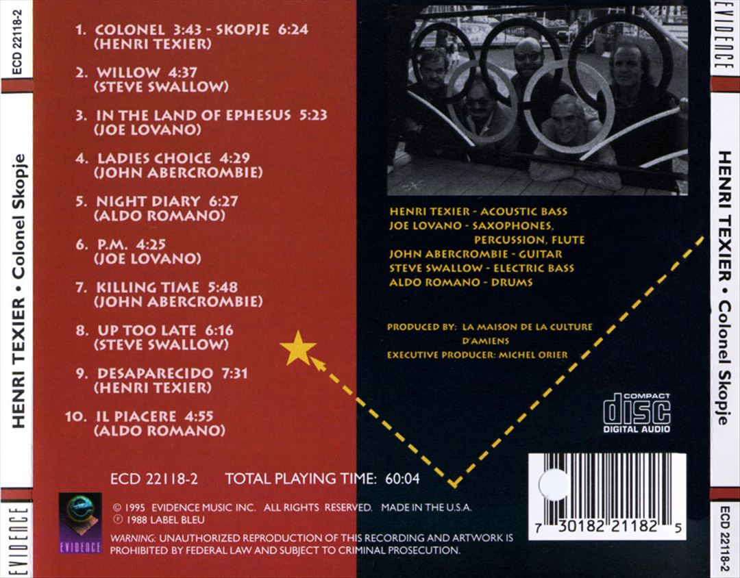 Colonel Skopje cover art