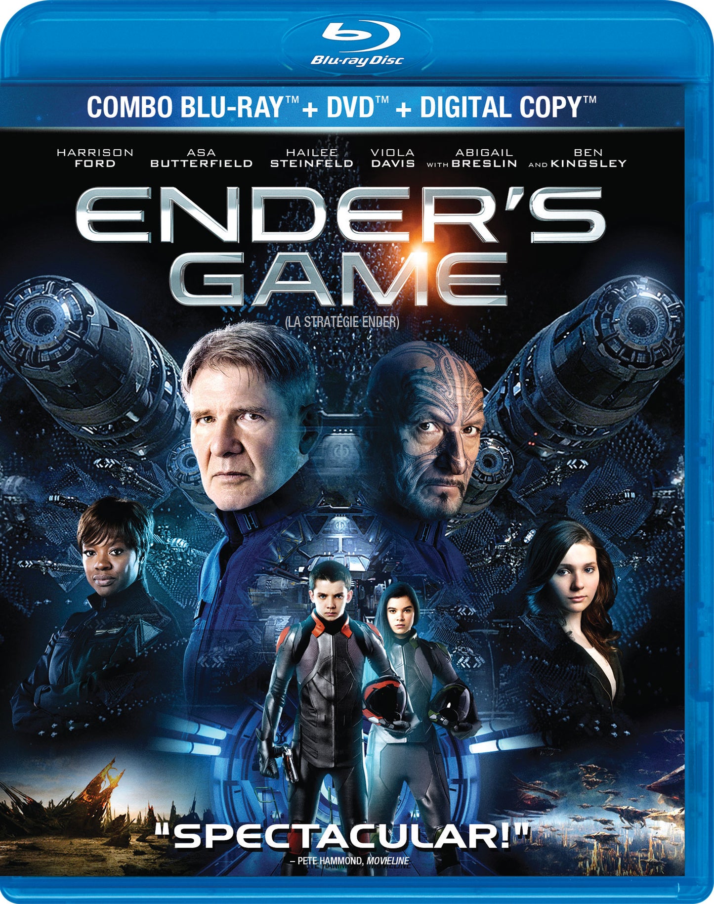 Ender's Game [Blu-ray/DVD] cover art