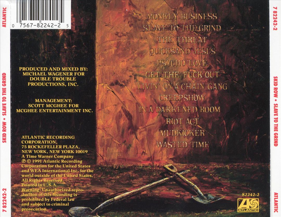 Slave to the Grind cover art