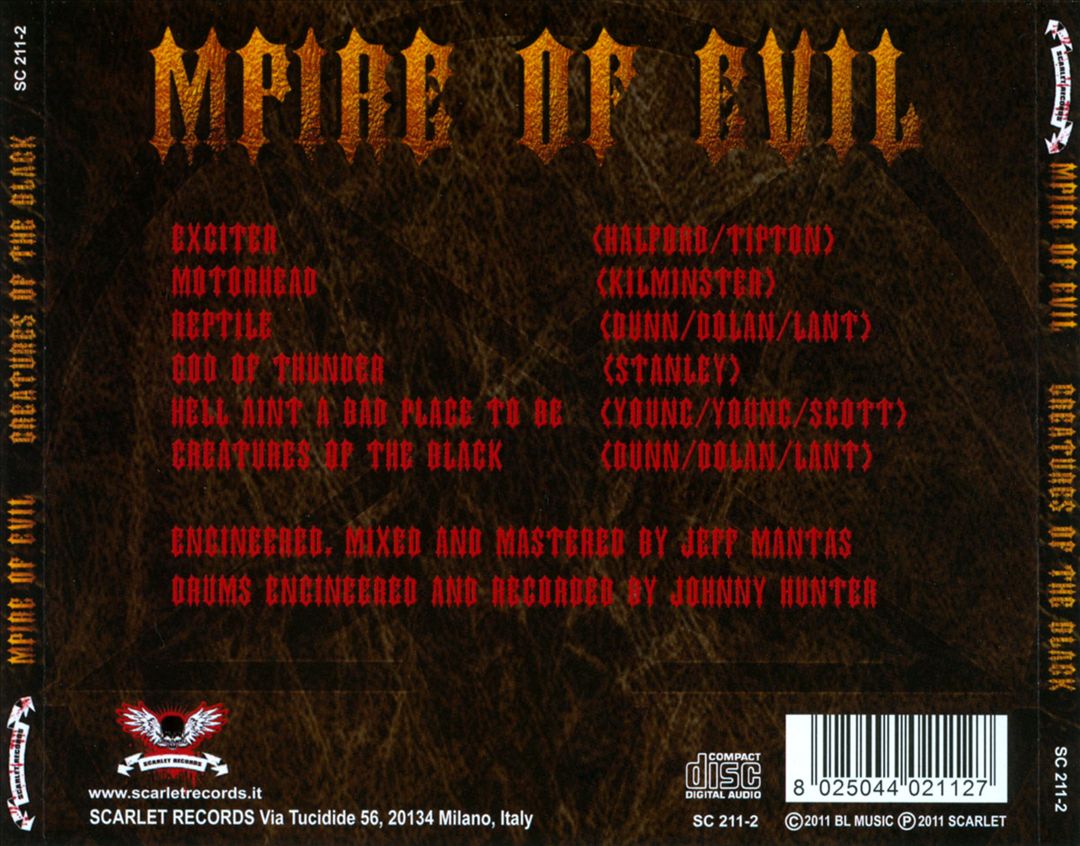 Creatures of the Black cover art