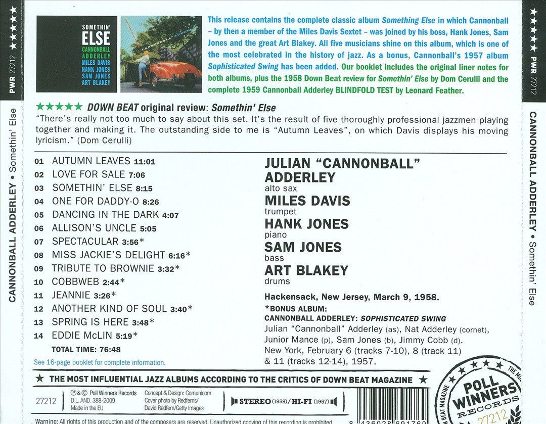 Somethin' Else cover art