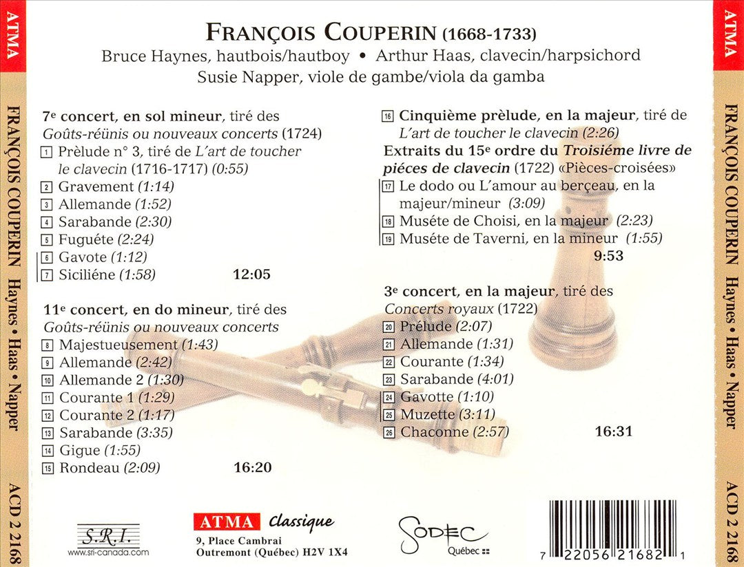 Couperin: Concerts royaux cover art