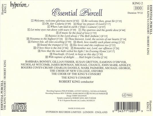Essential Purcell cover art