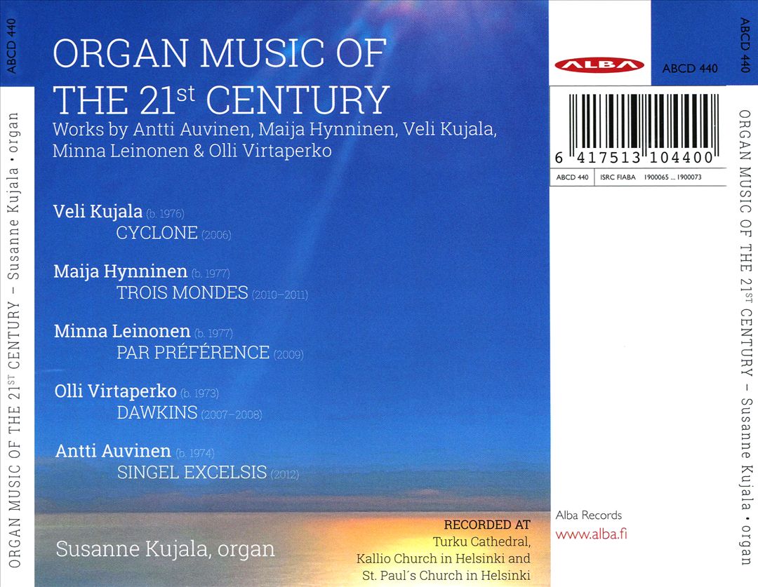 Organ Music of the 21st Century cover art