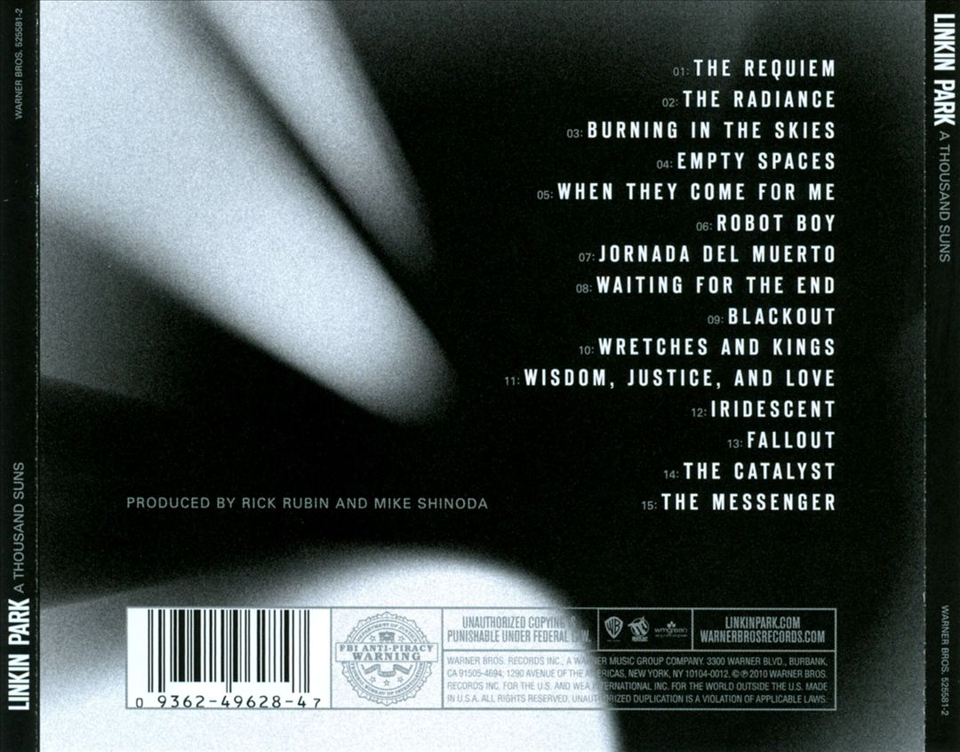 A Thousand Suns [Clean] cover art