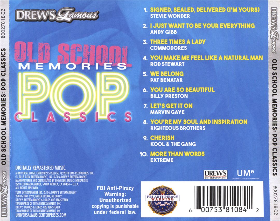 Old School Memories - Pop Classics cover art