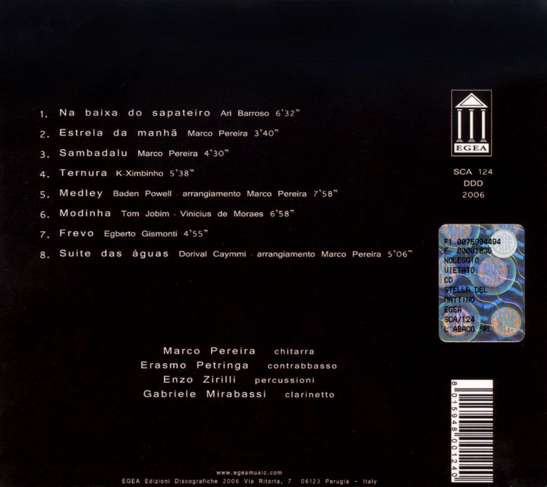 Stella del Mattino cover art