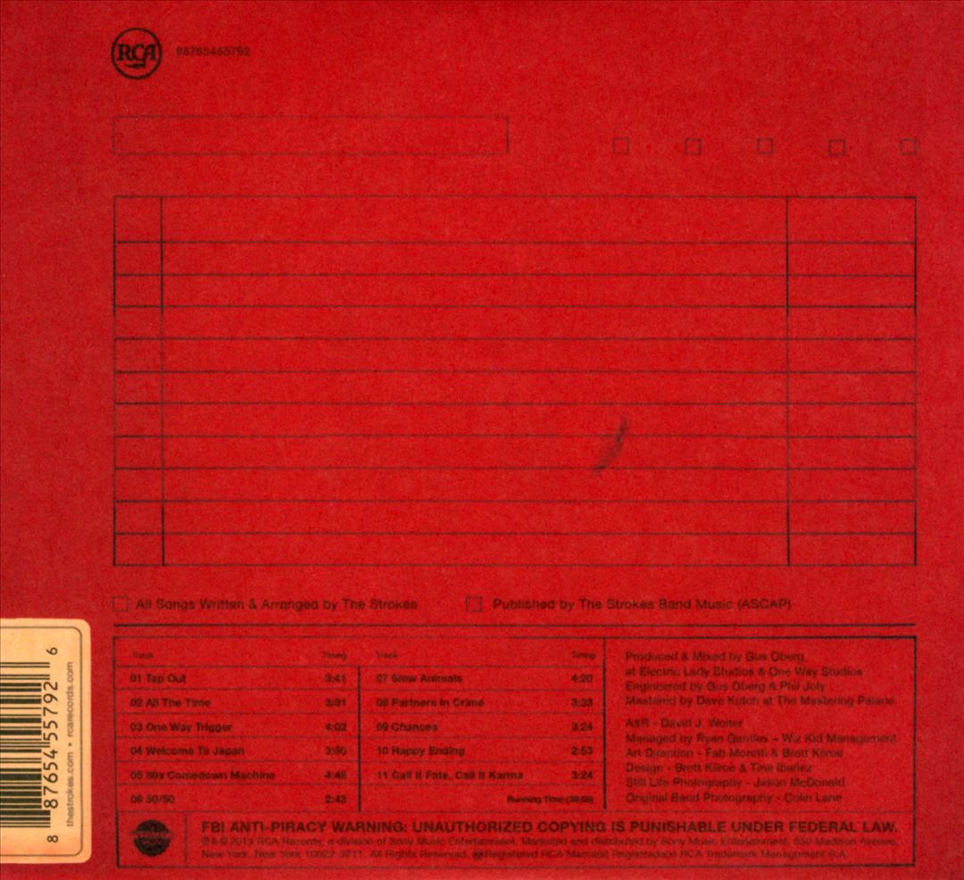 Comedown Machine cover art