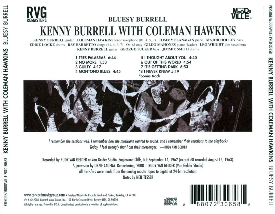 Bluesy Burrell [Bonus Track] cover art