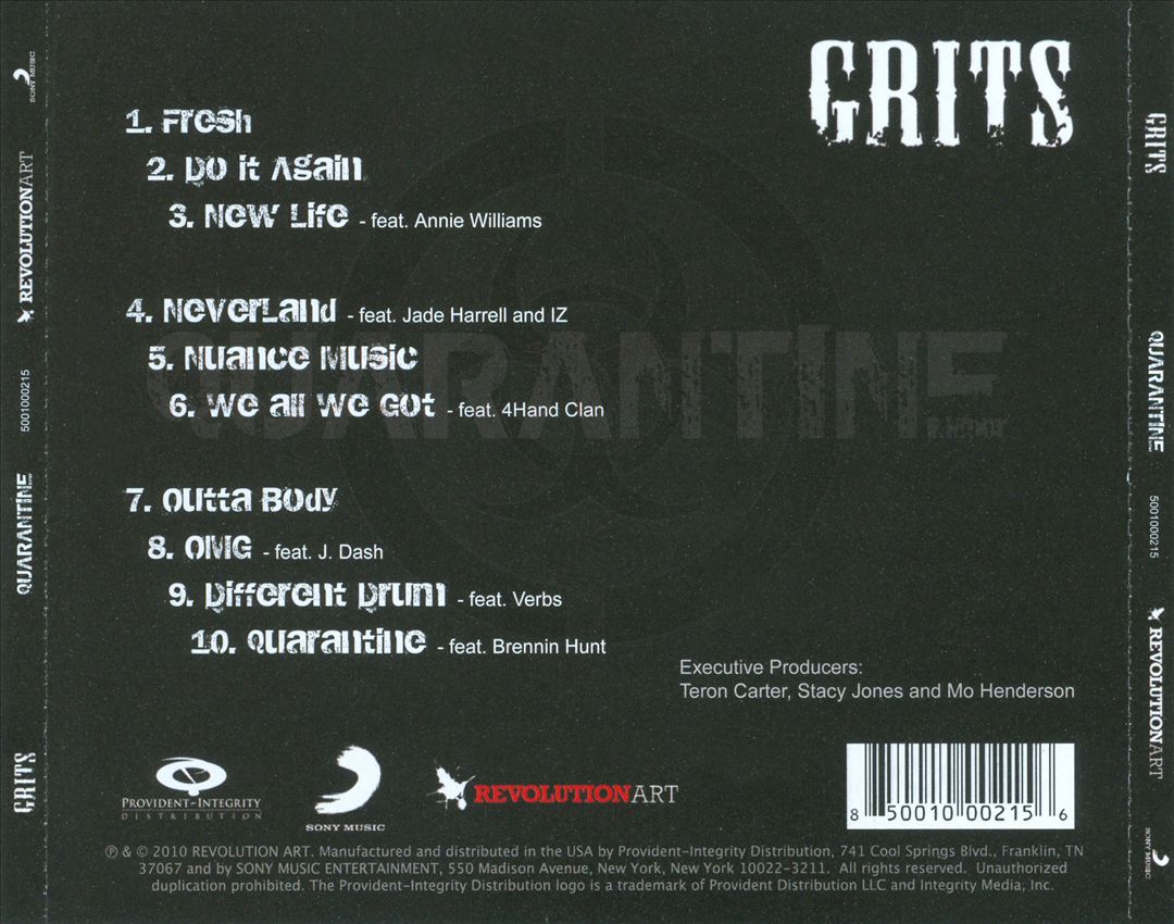 Quarantine cover art