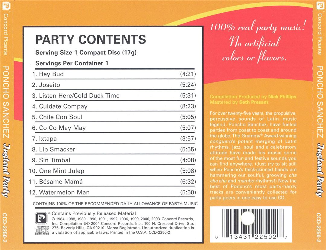 Instant Party cover art