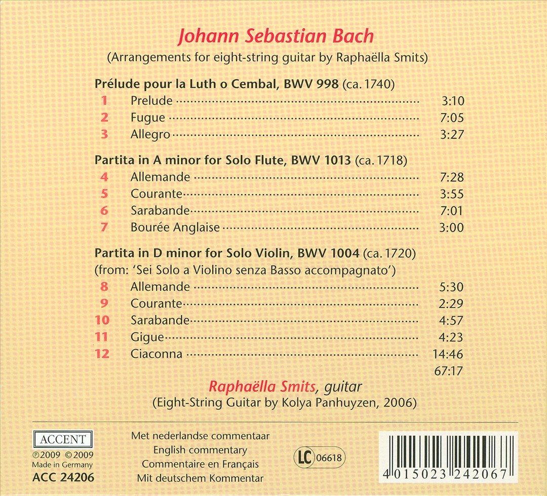 Eight-Stringed Bach cover art