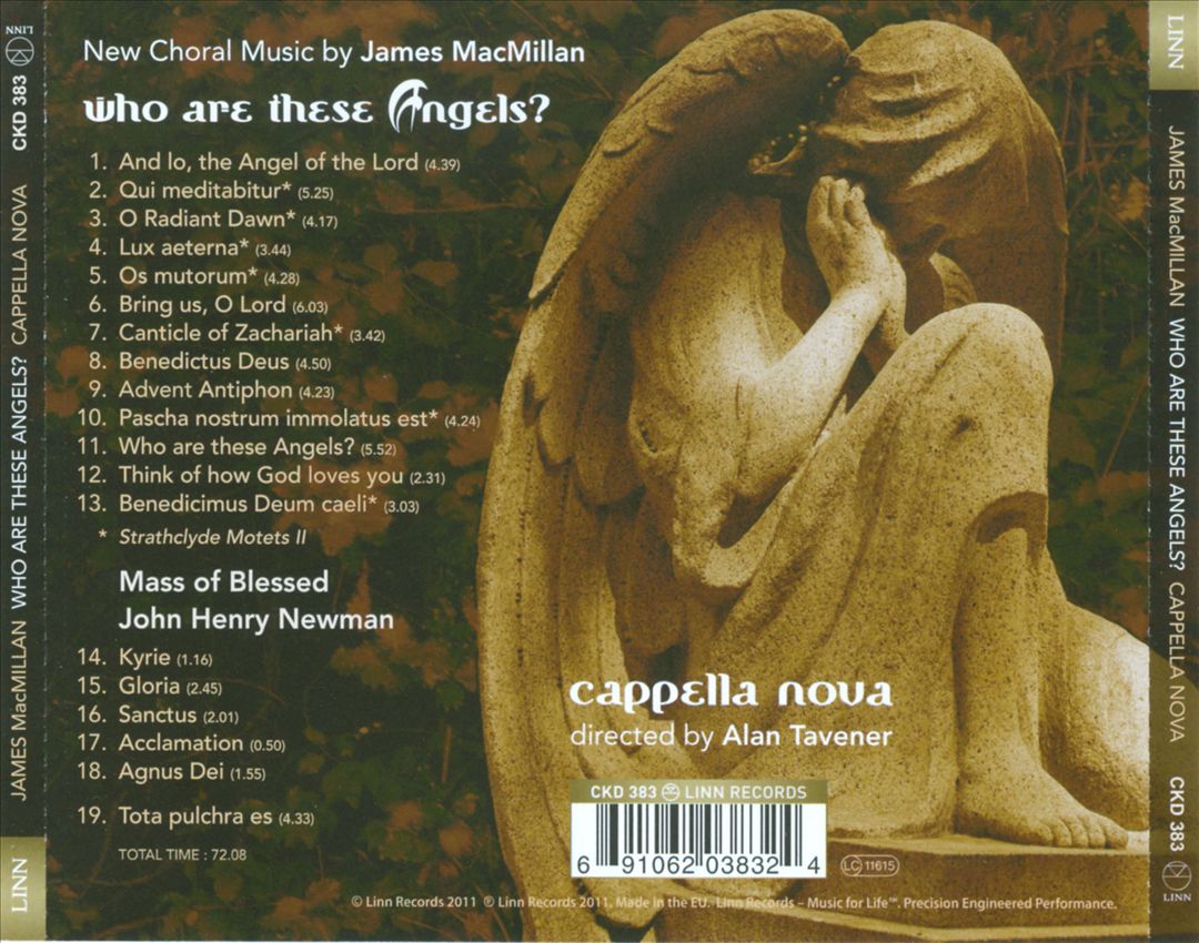 James MacMillan: Who Are These Angels? cover art