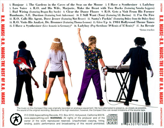 R.O. Magic: The Best of R.O. Manse cover art