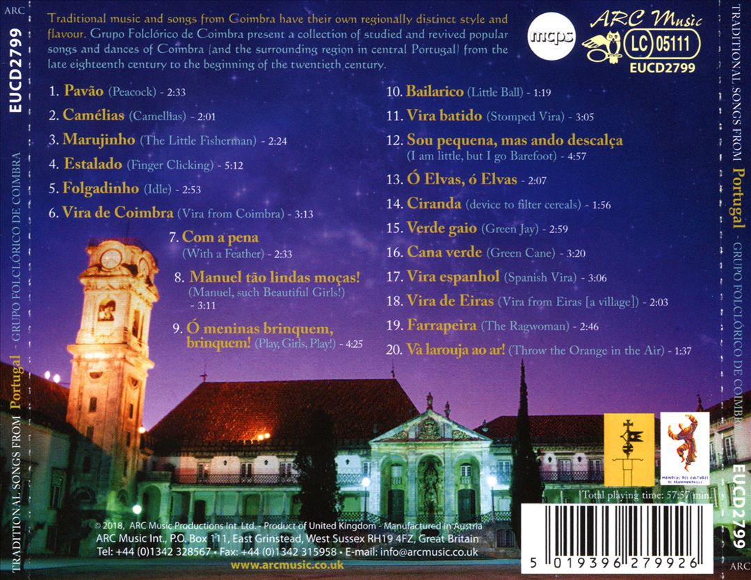Traditional Music From Portugal cover art