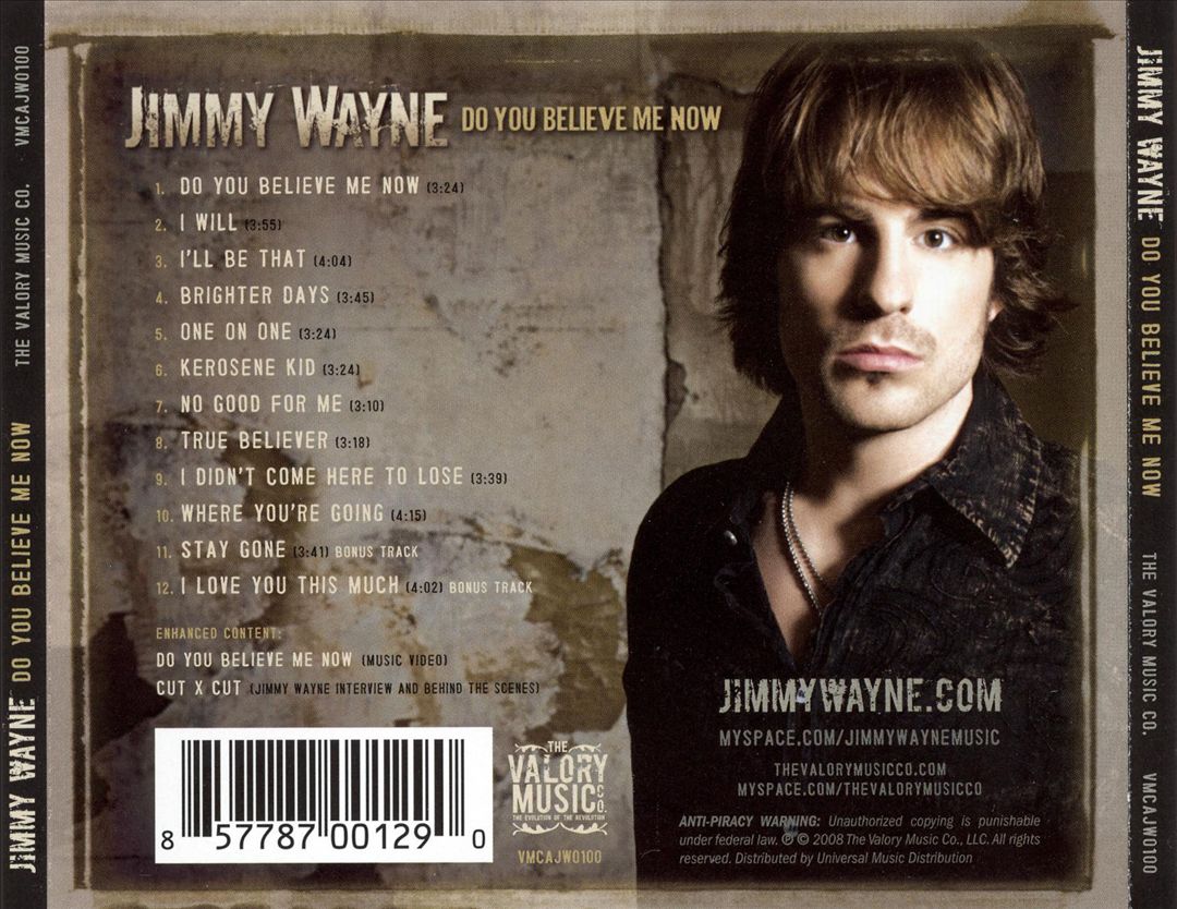 Do You Believe Me Now? cover art