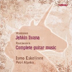Mustonen: Jehkin Iivana; Rautavaara: Complete guitar music cover art