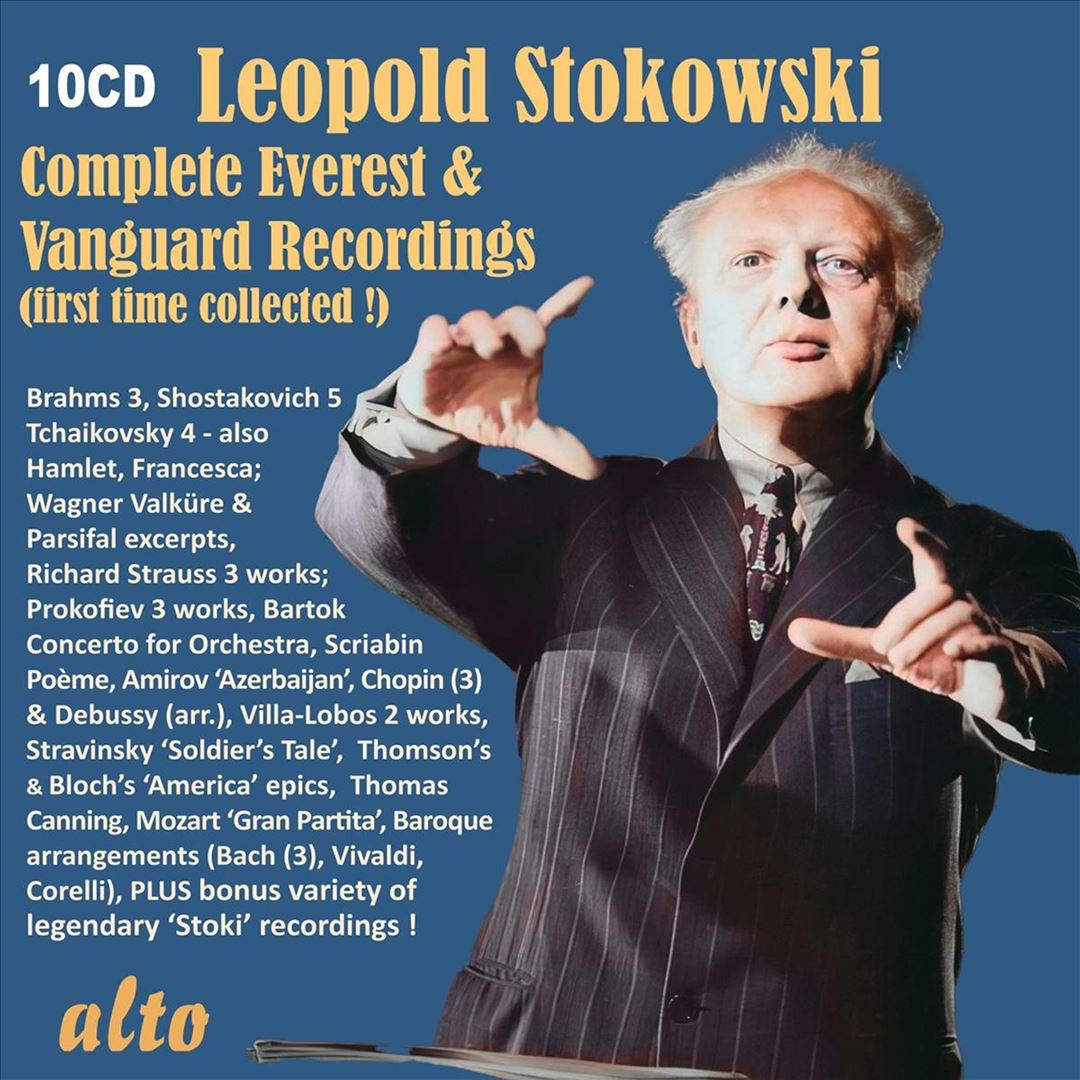 Leopold Stokowski: Complete Everest & Vanguard Recordings cover art