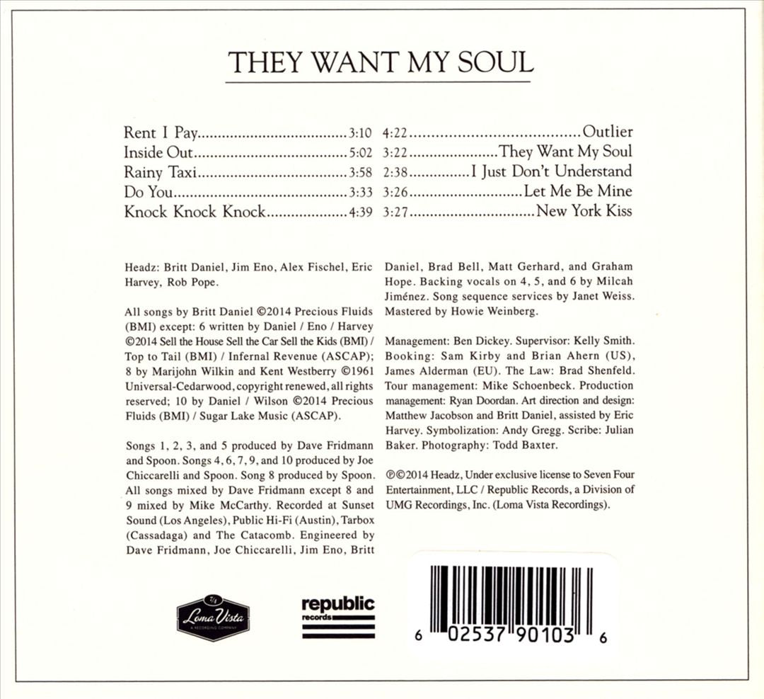 They Want My Soul cover art