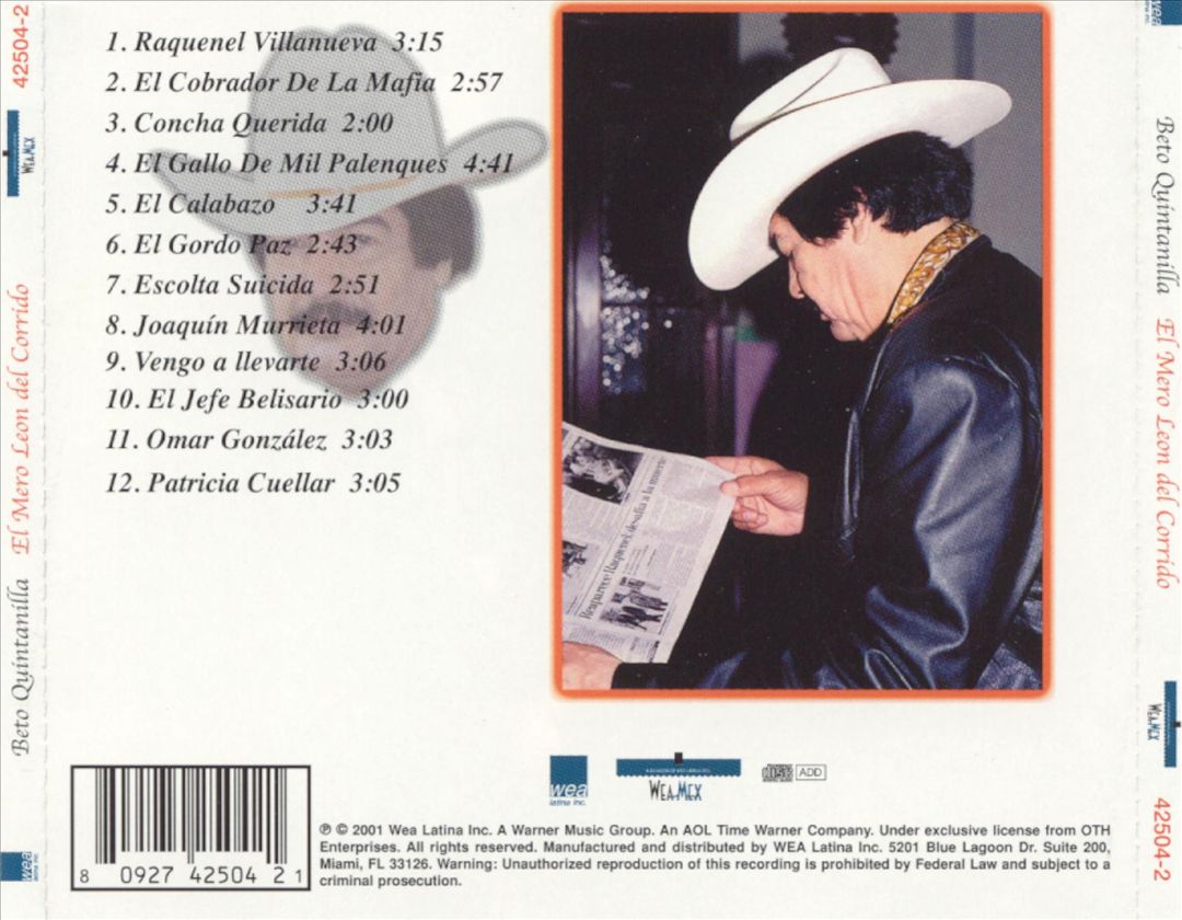 Mero Leon del Corrido cover art