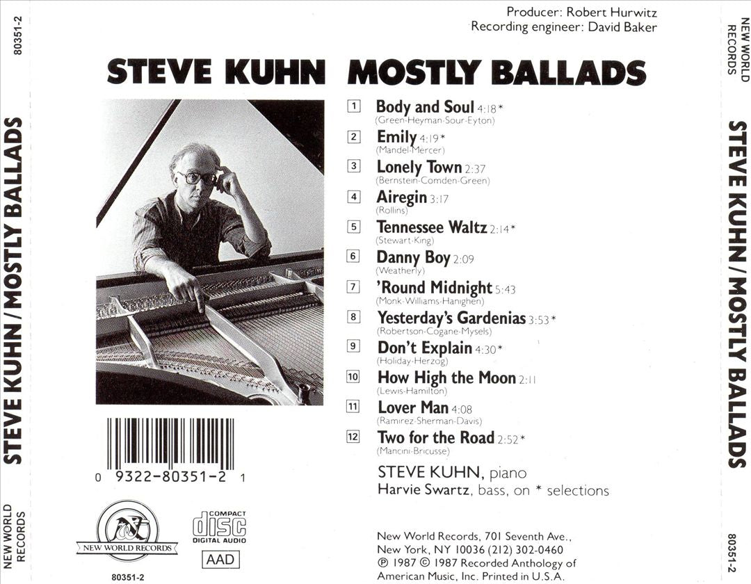 Mostly Ballads cover art