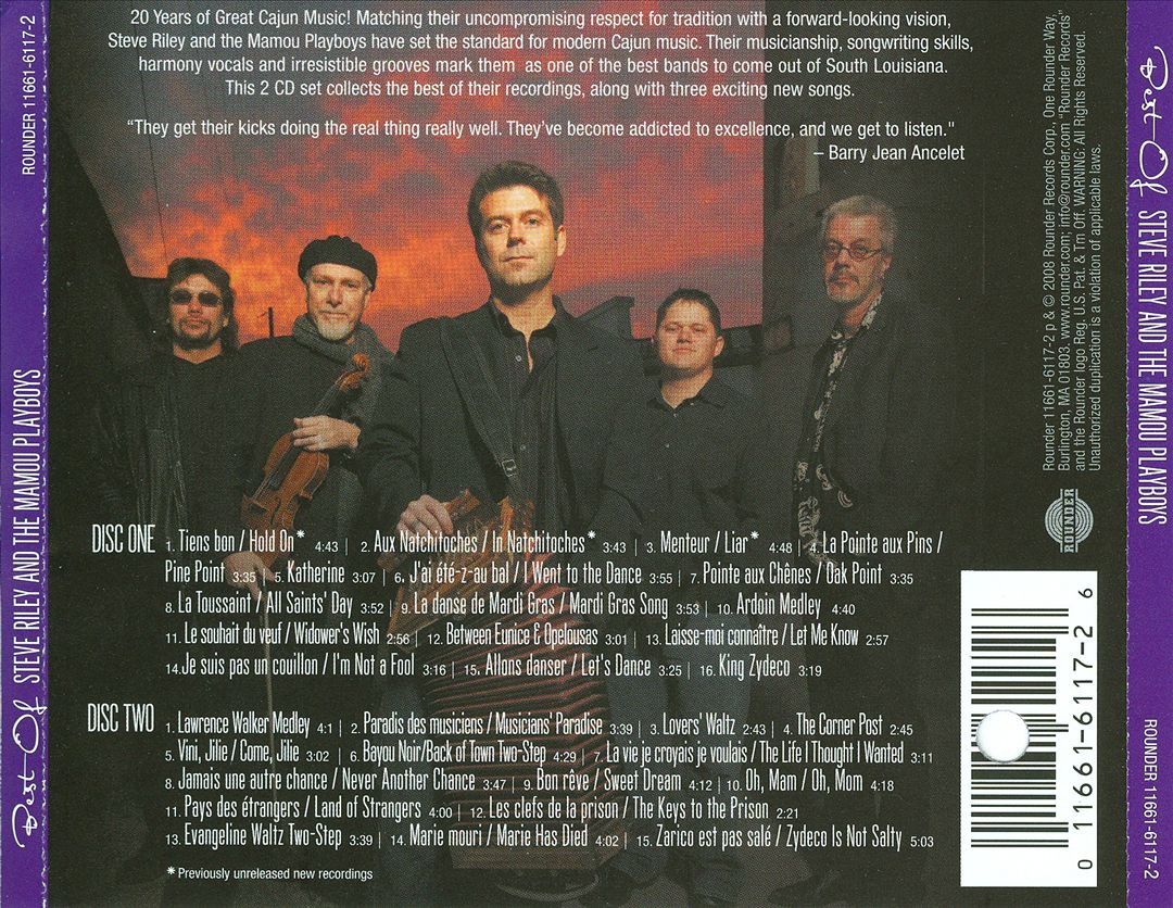 Best of Steve Riley & The Mamou Playboys [2 CD Version] cover art