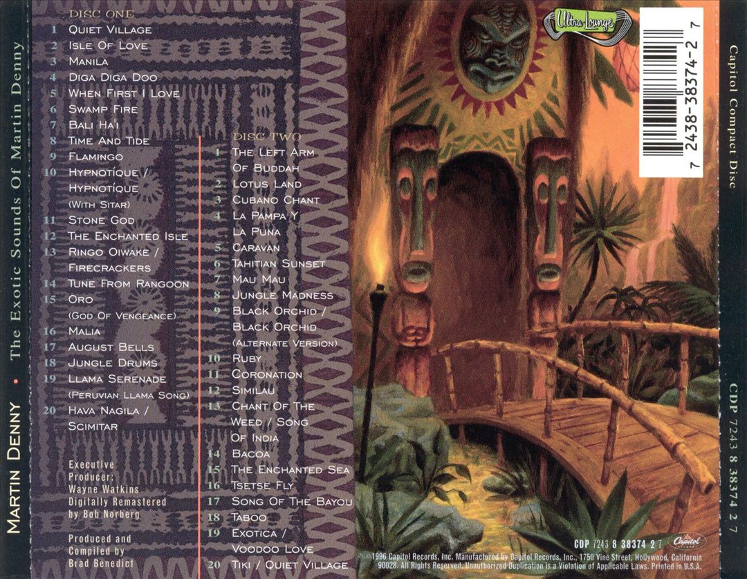 Exotic Sounds of Martin Denny [Capitol] cover art