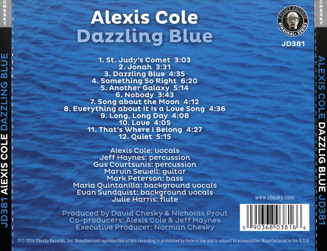 Dazzling Blue cover art