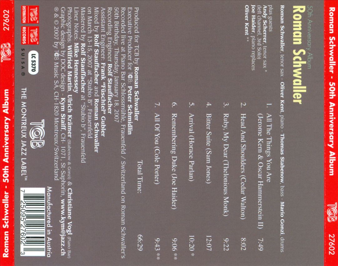50th Anniversary Album cover art