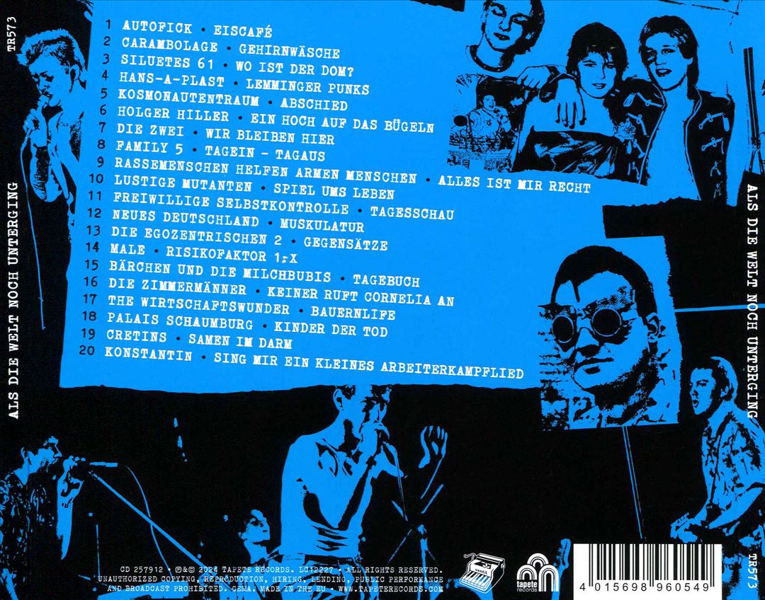 Als Die Welt Noch Unterging cover art