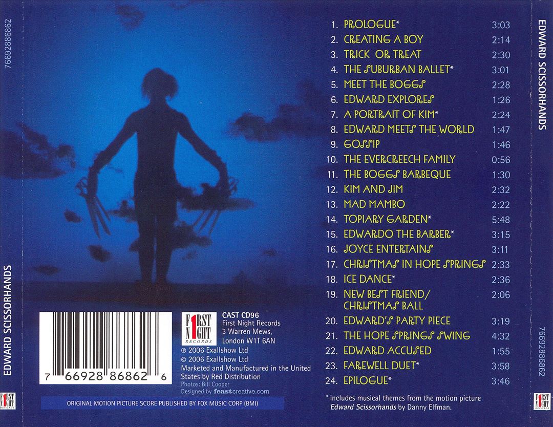 Edward Scissorhands [2006 London Cast] cover art