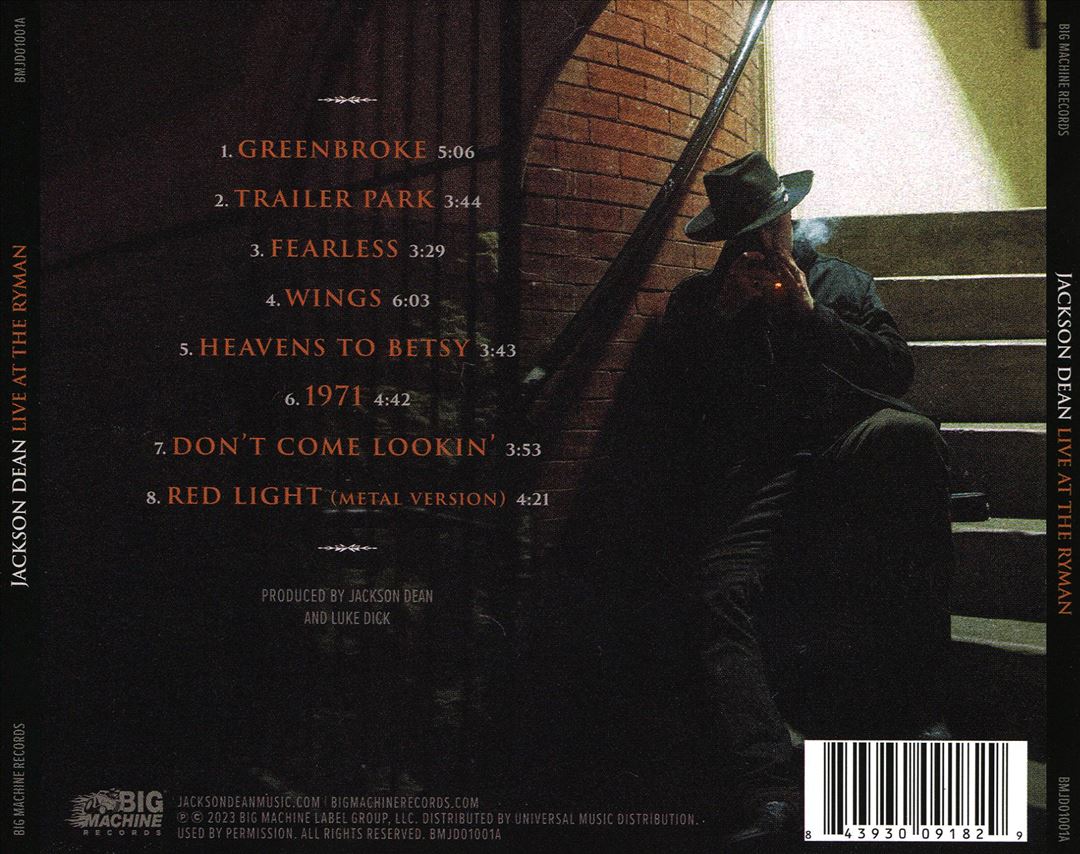 Live At The Ryman cover art