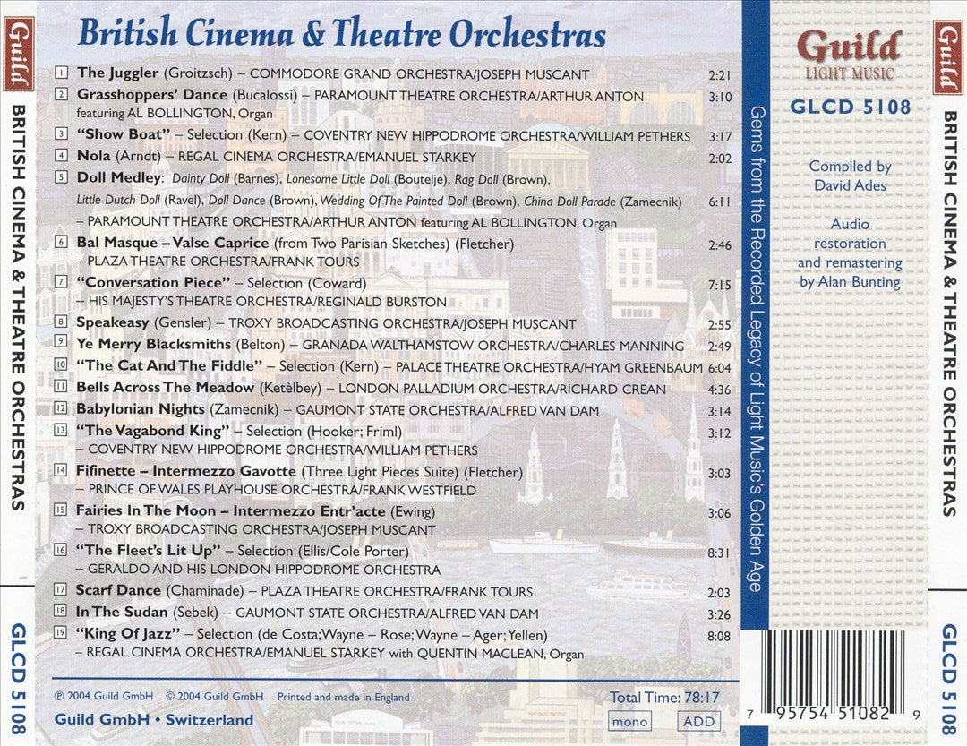 Golden Age of Light Music: British Cinema and Theatre Orchestras cover art
