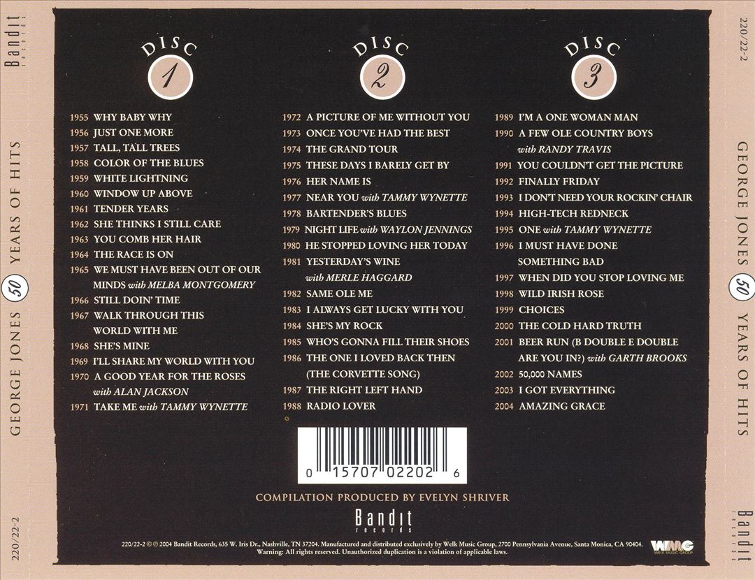 50 Years of Hits cover art