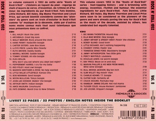 Roots of Rock and Roll 1952, Vol. 8 cover art