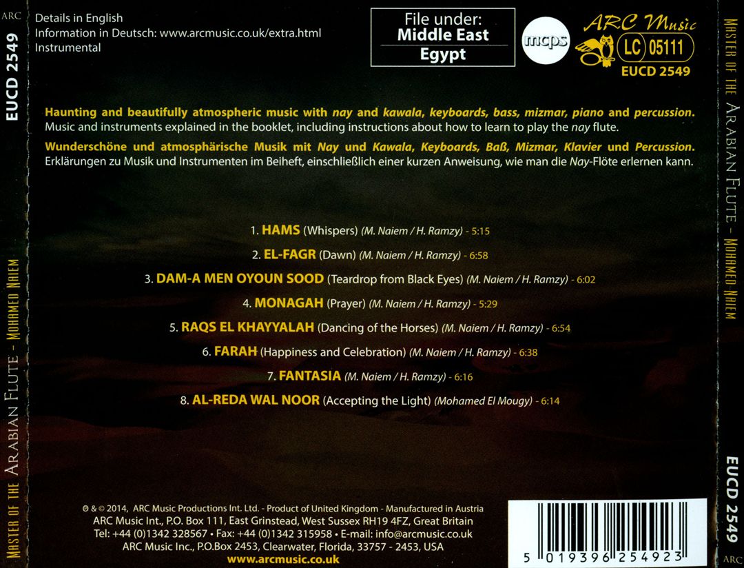 Master of the Arabian Flute cover art