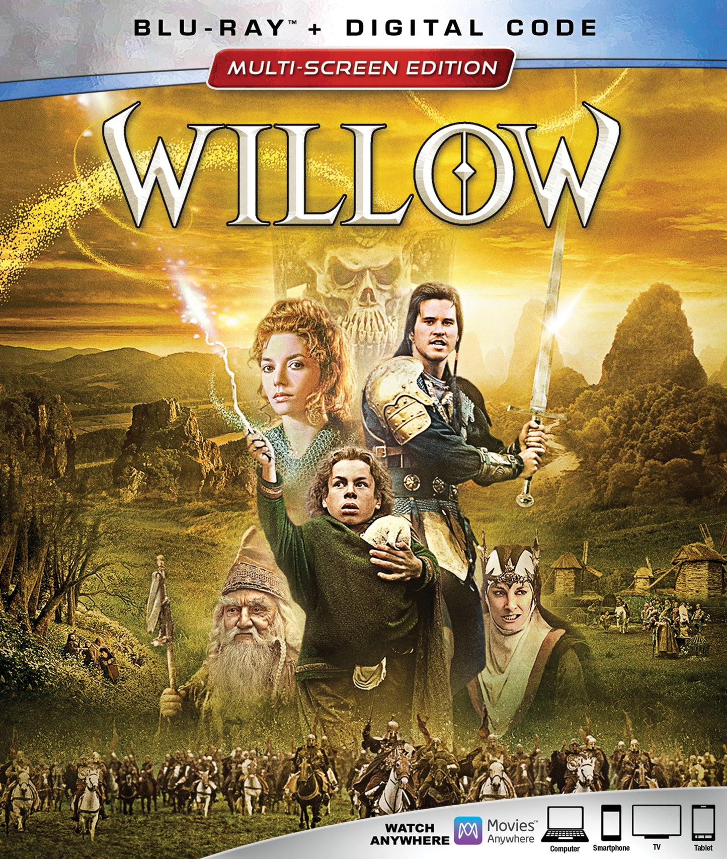 Willow [30th Anniversary] [Includes Digital Copy] [Blu-ray] cover art