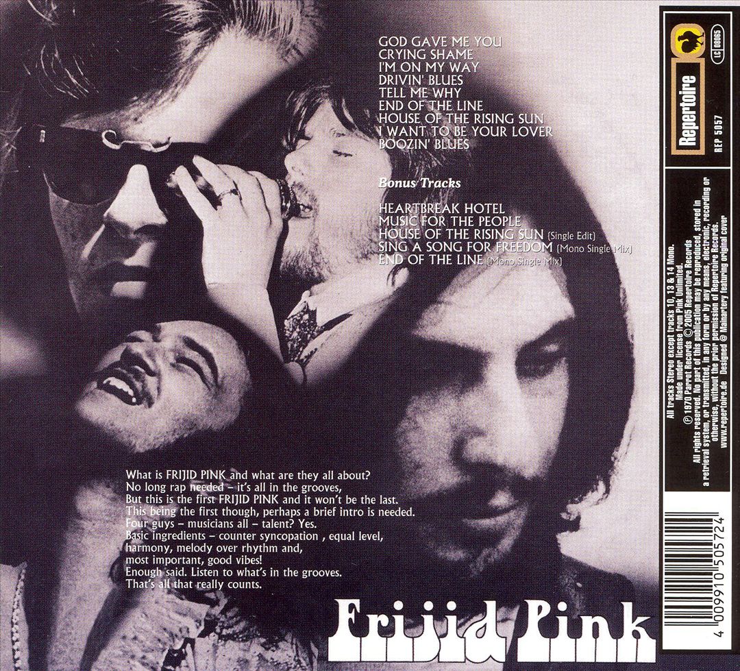Frijid Pink [Germany Bonus Tracks] cover art